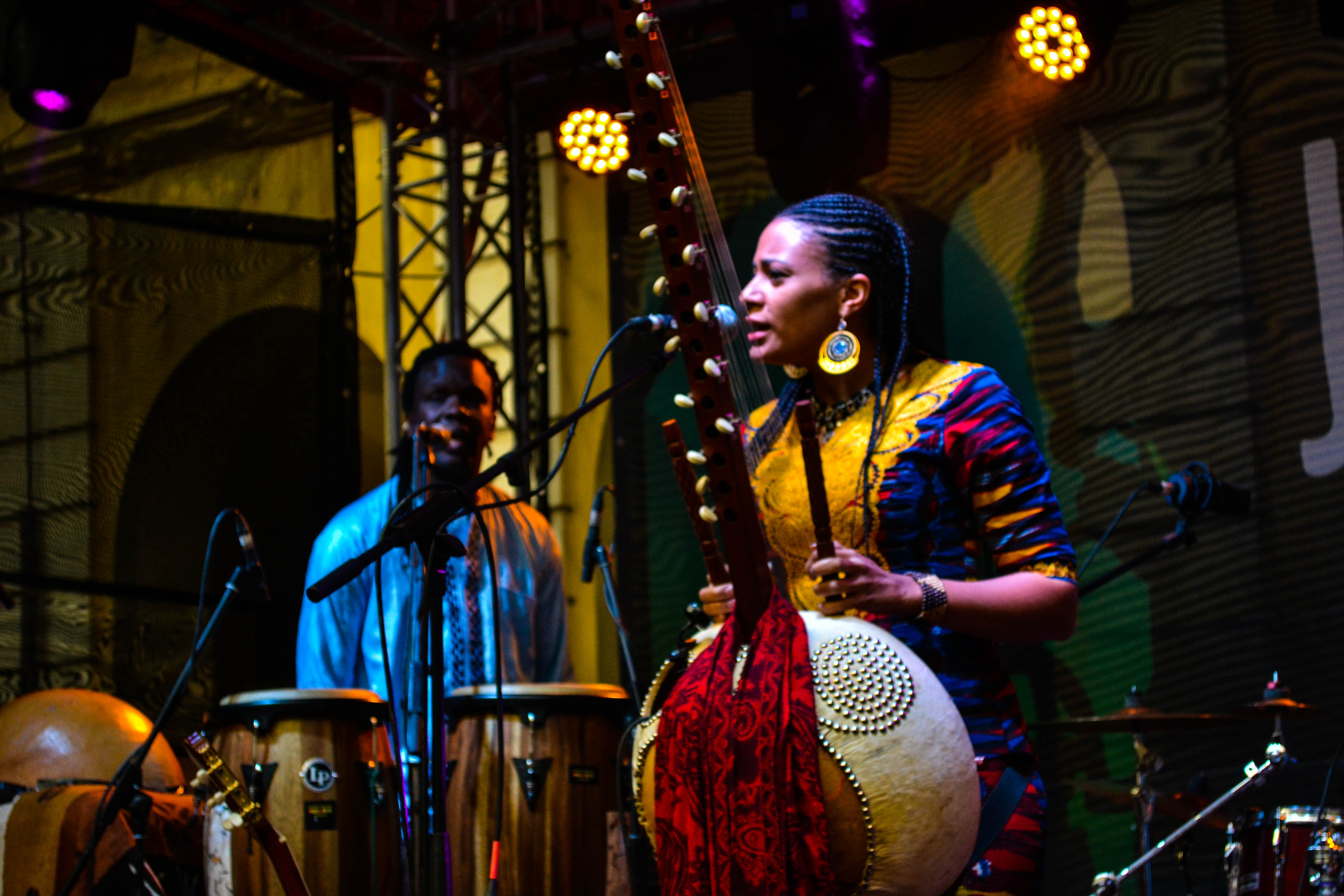 Publicul Jazz in the Park a învățat limba triburilor din Gambia, într-un concert memorabil cu Sona Jobarteh