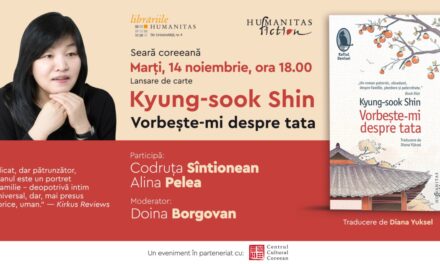 // VIDEO // Întâlnire cu autoarea romanului „Vorbește-mi despre tata”, coreeana Kyung-sook Shin, la Librăria Humanitas Cluj