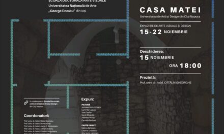 27 de artiști ieșeni expun la sediul Universității de Artă și Design (UAD) din Cluj-Napoca, în cadrul evenimentului „STRUCTURI – FUZIUNI – PROCESE. Studii de cercetare artistică și de design”