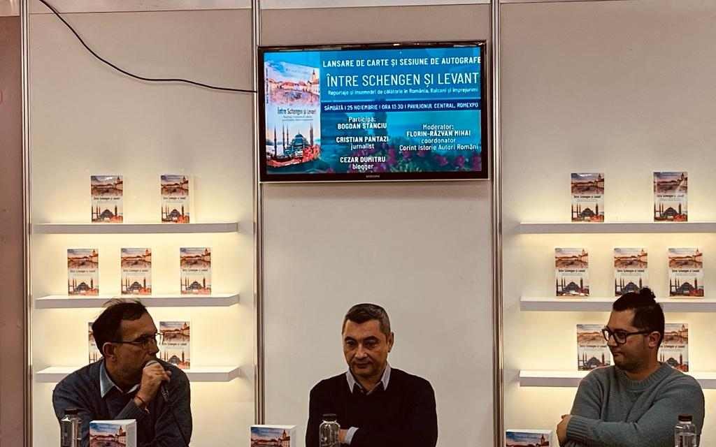 Seria de reportaje turistice a jurnalistului Bogdan Stanciu, cuprinse în cartea „Între Schengen și Levant. Reportaje și însemnări de călătorie în România, Balcani și împrejurimi”, se lansează în 25 ianuarie