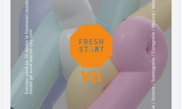 Înscrieri în rezidența „Fresh Start”, la teatrul independent Reactor de creație și experiment. Se caută nouă tineri absolvenți care să creeze spectacole teatrale