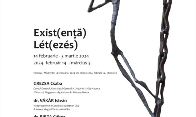 „EXIST(ENȚA)” sculptorului Nemes András Csaba, la Muzeul de Artă Cluj-Napoca
