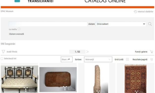 Muzeul Național de Istorie a Transilvaniei din Cluj-Napoca a conceput, la sfârșitul lunii ianuarie, un catalog virtual unde pot fi accesate colecțiile instituției
