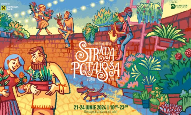 „Strada Potaissa – Piața de flori altfel”: târg de flori și inițiative verzi, pe muzica „offradio” din Grecia