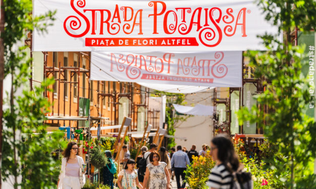 Piața de flori altfel, o gură de aer curat în jungla urbană