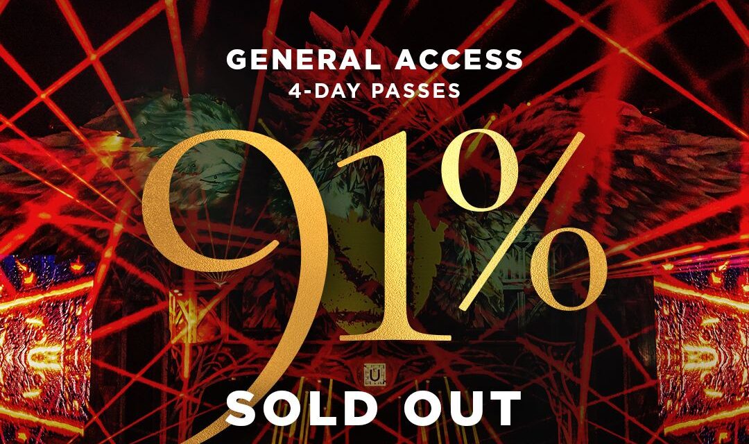 Festivalul UNTOLD este 91% „sold out”