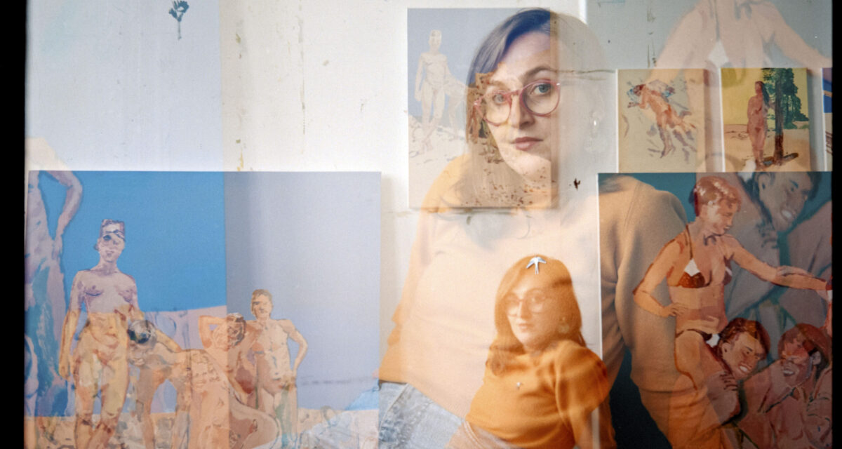 Artista Roxana Ajder explorează nostalgia verilor trecute în noua sa expoziție, de la Meron Gallery: „Memories of Time Gone By”