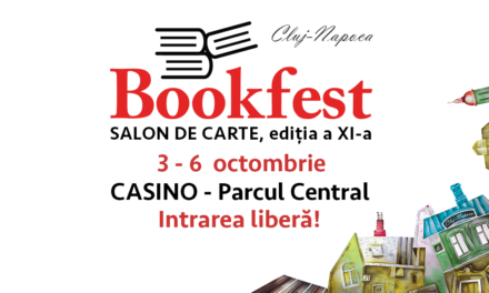 Bookfest adduce cărțile bune la Cluj-Napoca. Lansări de carte, în Parcul Central „Simion Bărnuțiu”, la la Casino – Centrul de Cultură Urbană