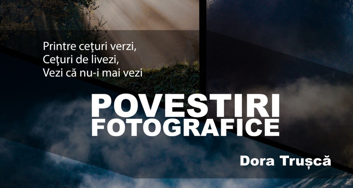 Artista Dora Trușcă, sub lumina reflectoarelor, în cadrul „Povestirilor fotografice” de la Biblioteca Județeană „Octavian Goga”