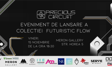 „Precious Circuit” lansează colecția capsulă „Futuristic Flow” printr-o campanie de reciclare și reinventare a echipamentelor electronice vechi, la Cluj-Napoca