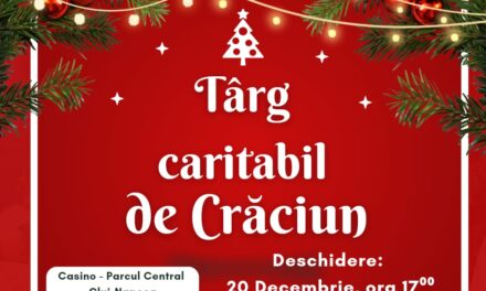 Târgul Caritabil de Crăciun  al asociației „Sfântul Nectarie” Cluj, începe în weekend la Casino – Centru de Cultură Urbană. Evenimentul caritabil are ca scop construirea unui spital pentru copii