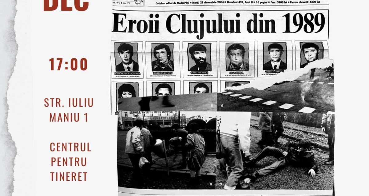 „Revoluția din 1989 prin ochii presei”, expoziție despre o pagină vie din istoria recentă a României