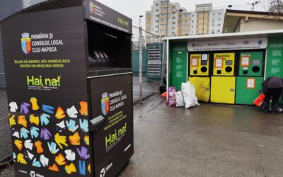 Cluj-Napoca sustenabil. Orașul colectează și reutilizează textilele uzate prin proiectul „Hai, na!”