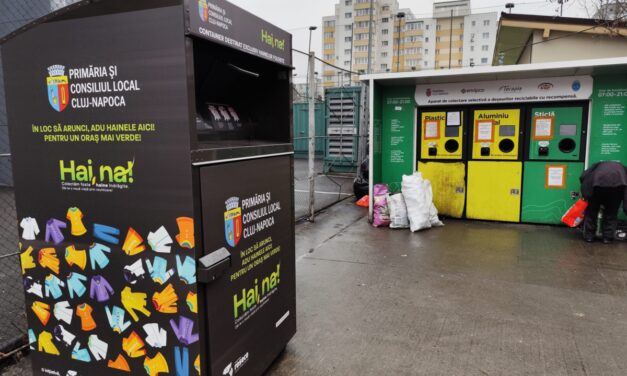 Cluj-Napoca sustenabil. Orașul colectează și reutilizează textilele uzate prin proiectul „Hai, na!”