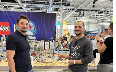 Șase clujeni au intrat în Cartea Recordurilor în 2024 pentru o lucrare LEGO de aproape 46 de metri pătrați