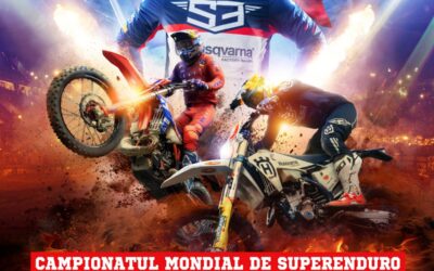 Etapa a III-a a Campionatului Mondial de SuperEnduro, la BT Arena din Cluj-Napoca, în 18 ianuarie