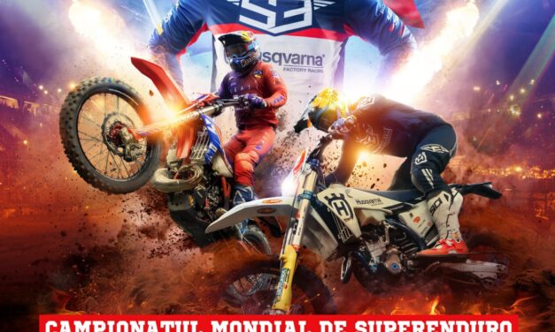 Etapa a III-a a Campionatului Mondial de SuperEnduro, la BT Arena din Cluj-Napoca, în 18 ianuarie
