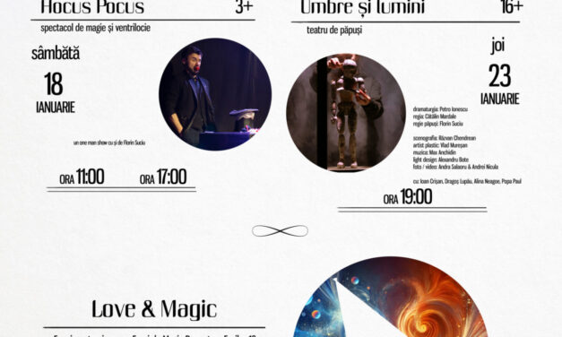 Teatrul Magic Puppet începe anul 2025 cu două luni de spectacole pentru toate vârstele și cu un eveniment aniversar