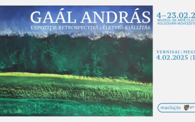 Peisaje secuiesti, semnate de Gaál András, în cadrul Muzeului de Artă Cluj-Napoca