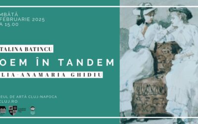 Lansare dublă de carte a volumului de poezie „Poem în tandem”, semnat de Cătălina Batincu și Iulia-Anamaria Ghidiu