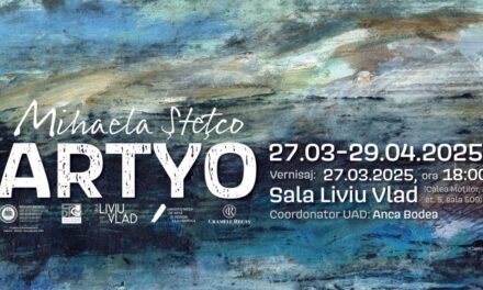 Expoziția cu schițe de atelier „ARTYO”, a artistei Mihaela Ștețco, la finalul lunii martie, în Sala „Liviu Vlad”, de la UBB