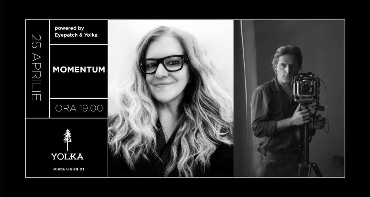 Publicații cu fotografii și proiecte fotografice ale lui Ștefan Neagu și Crina Prida, în cadrul „Momentum” #14, la Yolka, pe muzica lui DJ Aldaris