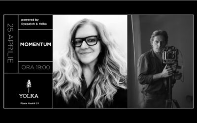 Publicații cu fotografii și proiecte fotografice ale lui Ștefan Neagu și Crina Prida, în cadrul „Momentum” #14, la Yolka, pe muzica lui DJ Aldaris