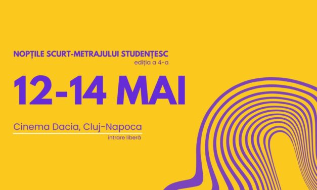 Nopțile Scurt-metrajului Studențesc (NSS Film Festival) revine cu ediția a patra la Cluj-Napoca, în perioada 12 – 14 mai, la Cinema Dacia