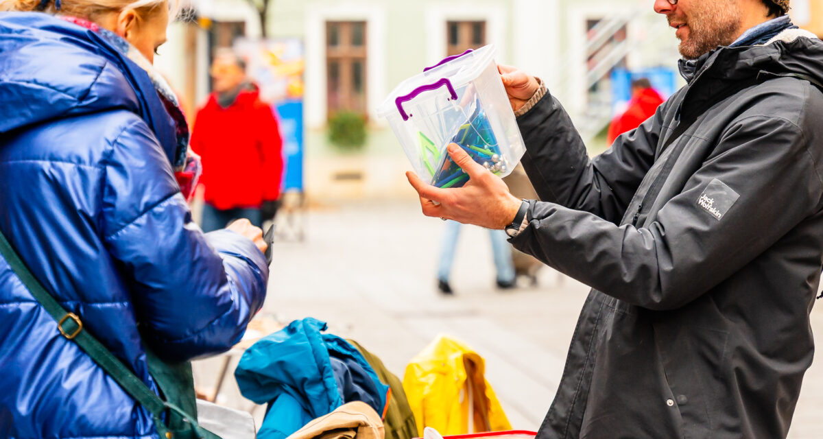Oser cu aer urban la Cluj-Napoca: „Der Flohmarkt”, o altfel de piață, chiar în inima orașului