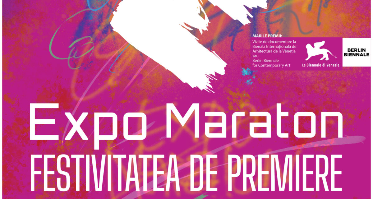 Câștigătorii dintre cei 17 artiști selectați la „Expo Maraton” 2025, descoperiți în 30 mai, la „Festivitatea de decernare a premiilor”