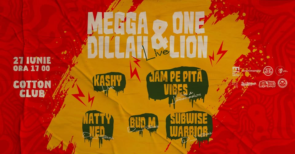 Megga Dillah, One Lion & Friends, la „Do The Reggae Celebration”, la Cotton Club