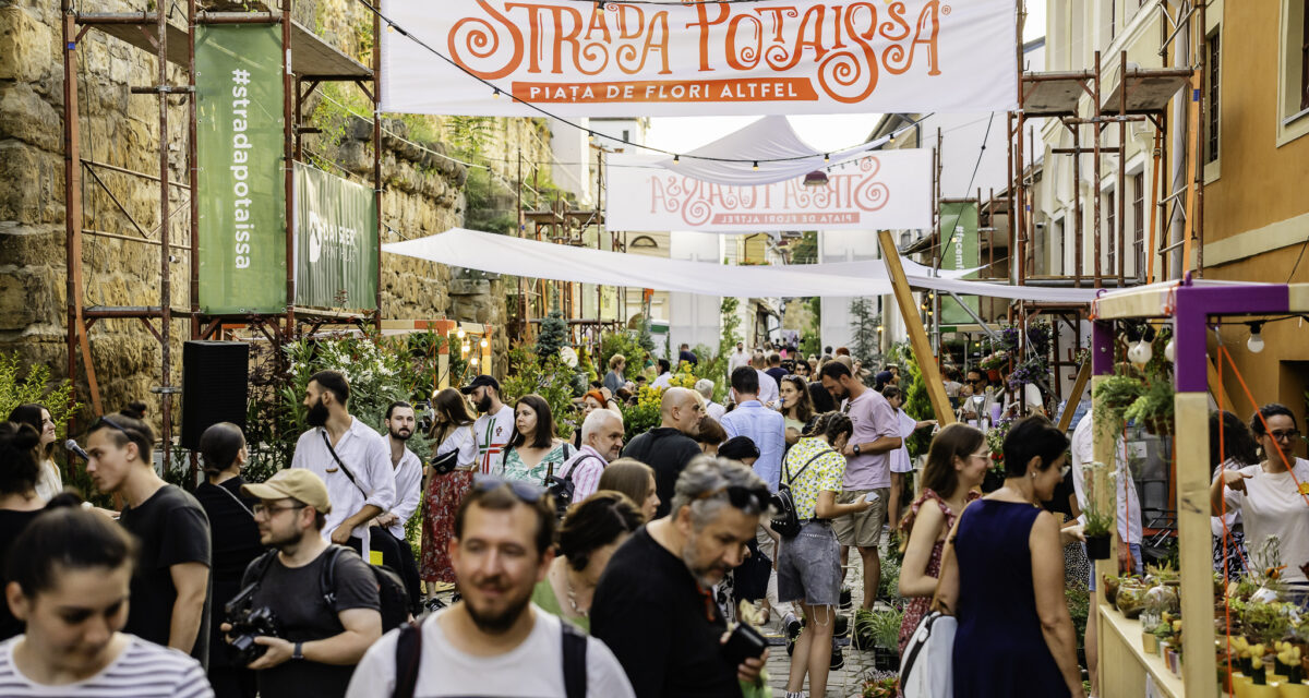 „Strada Potaissa – Piața de flori altfel”, ediția a noua, la mijlocul iunii iunie