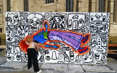 Clujul își deschide aripile la M.Y. – Murals of Youth #Wings. Artiști stradali vor desena un aeroplan în piața centrală a Clujului