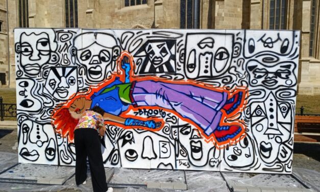 Clujul își deschide aripile la M.Y. – Murals of Youth  #Wings. Artiști stradali vor desena un aeroplan în piața centrală a Clujului