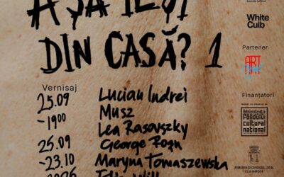 Publicul de artă se întreabă „Aşa ieşi din casă?”. Răspunsul vine din spațiul White Cuib, cu o expoziție comună despre haine