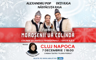 „Moroșenii vă colindă” – un turneu prin șase orașe mari din țară. Cluj-Napoca, al treilea dintre acestea, în 7 decembrie