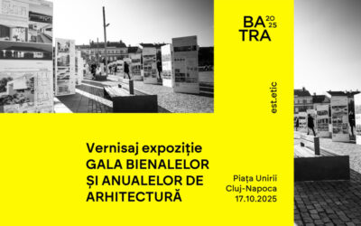 Gala Bienalelor și Anuarelor de Arhitectură, găzduită de Cluj-Napoca, în Piața Unirii