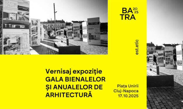 Gala Bienalelor și Anuarelor de Arhitectură, găzduită de Cluj-Napoca, în Piața Unirii