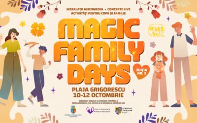 A treia ediție a „Magic Family Days” vine cu trei zile de concerte și activități diverse, pe Plaja Grigorescu
