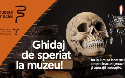 Ghidaj de speriat de „Halloween”, la „Muzeul Farmaciei”, cu luminile stinse