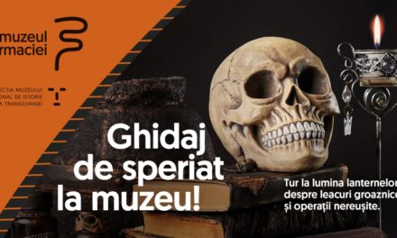 Ghidaj de speriat de „Halloween”, la „Muzeul Farmaciei”, cu luminile stinse