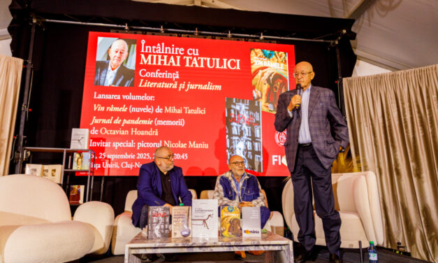 Mihai Tatulici la FICT: „Am crezut că cunosc societatea noastră, am descoperit, însă, abisul românesc”
