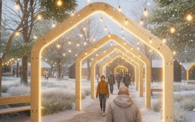 Un nou Târg de Iarnă s-a deschis în Cluj-Napoca: „Christmas Opera Fair” aduce colinde, tradiții și lumină în „Parcul Operei”
