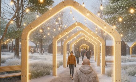 Un nou Târg de Iarnă s-a deschis în Cluj-Napoca: „Christmas Opera Fair” aduce colinde, tradiții și lumină în „Parcul Operei”