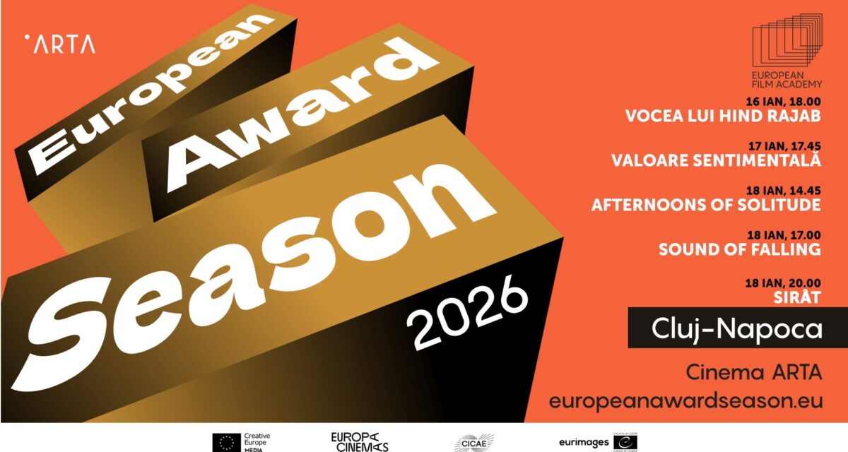Nominalizările European Film Awards. Program cu cinci producții europene premiate, la Cinema ARTA Din Cluj-Napoca