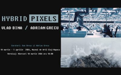 Expoziția de artă „new media” „Hybrid Pixels” a doi artiști români, Vlad Bina și Adrian Grecu. Primul – expert în industria de film de Hollywood