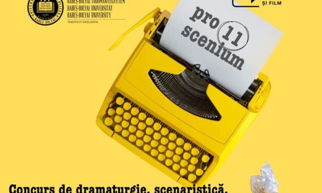 Concursul „Proscenium” de Dramaturgie, Scenaristică, Publicistică teatrală și cinematografică, ediția a XI-a, 2026