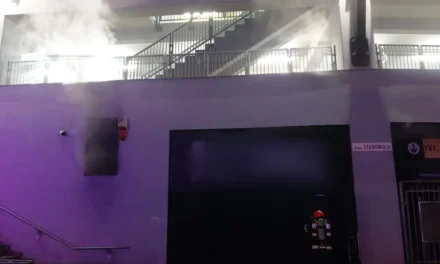 Incendiu la FORM Space. Spațiul era închis și nu au fost victime