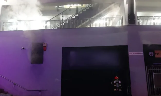 Incendiu la FORM Space. Spațiul era închis și nu au fost victime