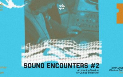 Producătorii de muzică electronică și DJ-ii de la Khidja, în audiție la Cluj-Napoca pentru a doua ediție a „Sound Encounters”, la Căminul Subcultural